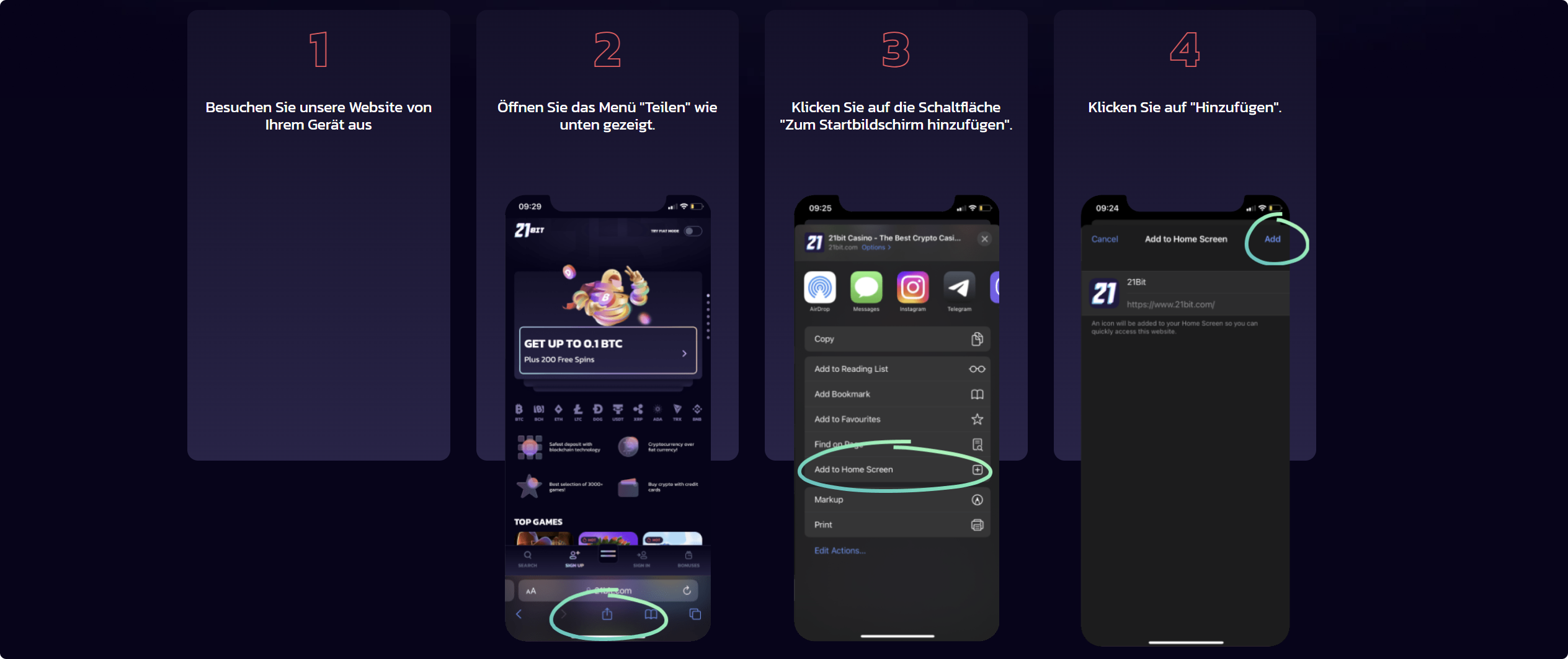 21Bit App iOS